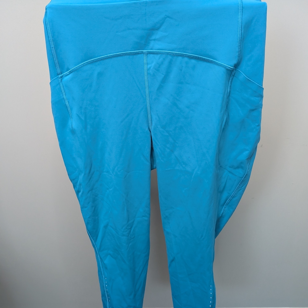 lululemon athletica Blue Fast And Free Leggings